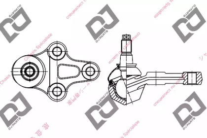 Шарнир DJ PARTS DB1057